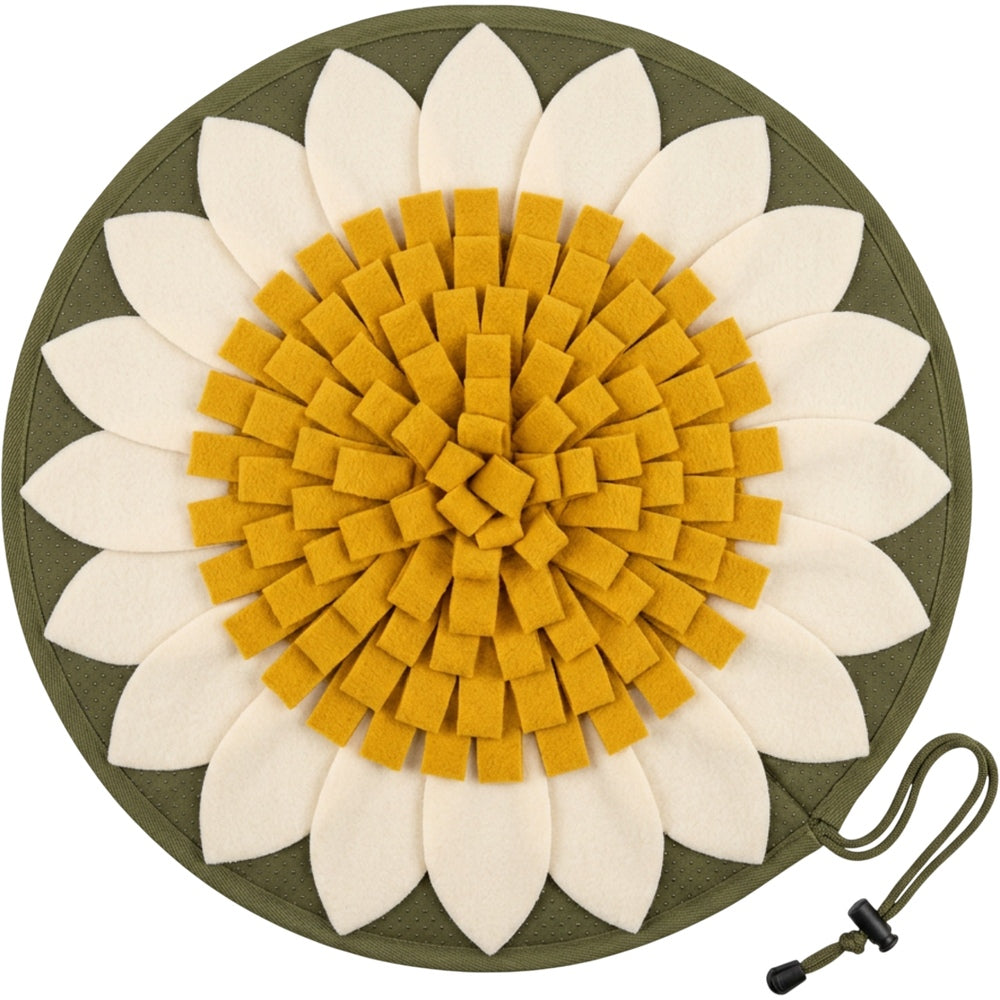 Zovd Sunflower Forage Mat for Dogs 65 cm Mustard Cream - Product view